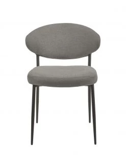 Westwing Collection Polsterstühle Adele in Grau, 2 Stück, B 54 x T 57 cm 12 Westwing Collection Polsterstühle Adele in Grau, 2 Stück, B 54 x T 57 cm -Esszimmer Verkäufe Polsterstuhle Adele in Grau 2 Stuck 4