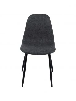 Westwing Collection Polsterst&uuml;hle Karla in Dunkelgrau, 2 St&uuml;ck, B 44 x T 53 cm -Esszimmer Verkäufe Polsterstuhle Karla in Dunkelgrau 2 Stuck 3