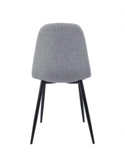 Westwing Collection Polsterstühle Karla in Grau, 2 Stück, B 44 x T 53 cm 12 Westwing Collection Polsterstühle Karla in Grau, 2 Stück, B 44 x T 53 cm -Esszimmer Verkäufe Polsterstuhle Karla in Grau 2 Stuck 5