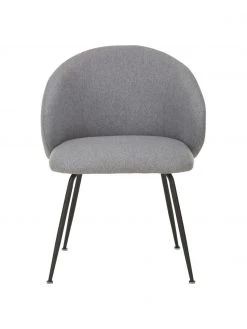 Westwing Collection Polsterstühle Luisa in Grau, 2 Stück, B 59 x T 59 cm 11 Westwing Collection Polsterstühle Luisa in Grau, 2 Stück, B 59 x T 59 cm -Esszimmer Verkäufe Polsterstuhle Luisa in Grau 2 Stuck 3