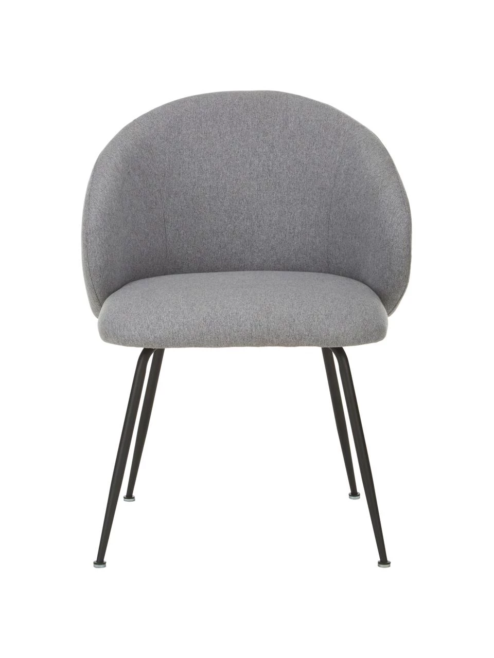 Westwing Collection Polsterstühle Luisa in Grau, 2 Stück, B 59 x T 59 cm 6 Westwing Collection Polsterstühle Luisa in Grau, 2 Stück, B 59 x T 59 cm – Bild 4