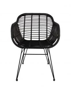 Westwing Collection Polyrattan-Armlehnstühle Costa, 2 Stück, B 59 x T 58 cm -Esszimmer Verkäufe Polyrattan Armlehnstuhle Costa 2 Stuck 17