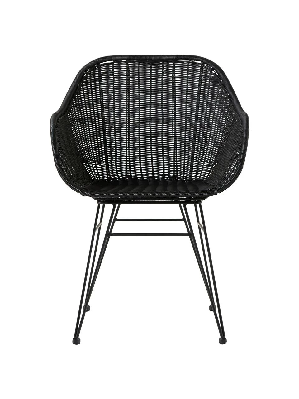 Westwing Collection Polyrattan-Armlehnstühle Costa, 2 Stück, B 57 x T 58 cm 8 Westwing Collection Polyrattan-Armlehnstühle Costa, 2 Stück, B 57 x T 58 cm – Bild 6