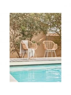 Westwing Collection Polyrattan-Armlehnst&uuml;hle Costa, 2 St&uuml;ck, B 59 x T 58 cm -Esszimmer Verkäufe Polyrattan Armlehnstuhle Costa 2 Stuck 8