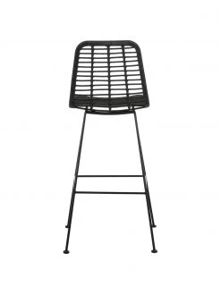 Westwing Collection Polyrattan-Barstuhl Costa mit Metall-Beinen, B 56 x H 110 cm 13 Westwing Collection Polyrattan-Barstuhl Costa mit Metall-Beinen, B 56 x H 110 cm -Esszimmer Verkäufe Polyrattan Barstuhl Costa mit Metall Beinen 11