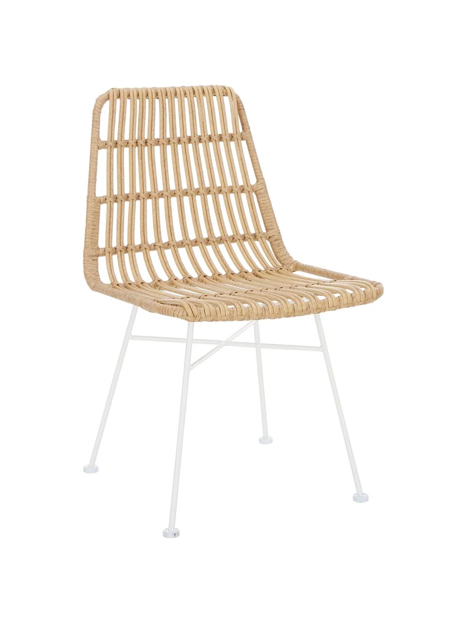 Westwing Collection Polyrattan-Stühle Costa, 2 Stück, B 47 x T 61 cm 3 Westwing Collection Polyrattan-Stühle Costa, 2 Stück, B 47 x T 61 cm