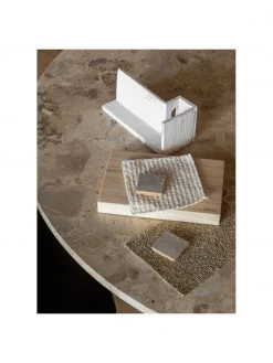 Menu Runder Esstisch Androgyne mit Tischplatte aus Sandstein, &Oslash; 120 cm, Ø 120 x H 73 cm -Esszimmer Verkäufe Runder Esstisch Androgyne mit Tischplatte aus Sandstein O 120 cm 2