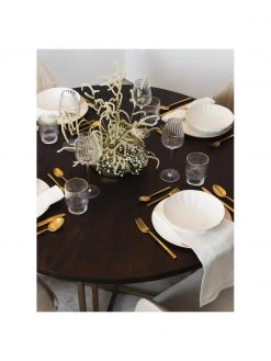 Westwing Collection Runder Esstisch Luca aus Mangoholz, in verschiedenen Größen, Ø 120 x H 75 cm -Esszimmer Verkäufe Runder Esstisch Luca aus Mangoholz in verschiedenen Grossen 8