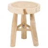 Runder Hocker Beachside aus Mungurholz, Ø 40 x H 50 cm -Esszimmer Verkäufe Runder Hocker Beachside aus Mungurholz
