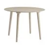 Runder Holz-Esstisch Jolina in Beige, Ø 106 cm, Ø 106 x H 76 cm -Esszimmer Verkäufe Runder Holz Esstisch Jolina in Beige O 106 cm