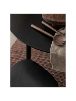 Runder Holz-Esstisch Jolina in Schwarz, &Oslash; 106 cm, Ø 106 x H 76 cm -Esszimmer Verkäufe Runder Holz Esstisch Jolina in Schwarz O 106 cm 3