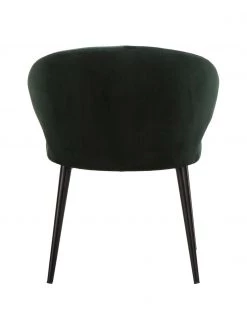 Westwing Collection Samt-Armlehnstuhl Celia in modernem Design, B 57 x T 62 cm -Esszimmer Verkäufe Samt Armlehnstuhl Celia in modernem Design 11