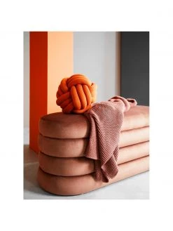 Westwing Collection Samt-Polsterbank Alto in Braun, B 110 x H 47 cm -Esszimmer Verkäufe Samt Polsterbank Alto in Braun 2