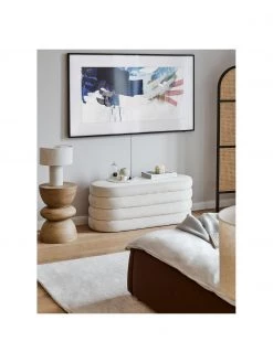 Westwing Collection Samt-Polsterbank Alto in Cremeweiß, B 110 x H 47 cm 9 Westwing Collection Samt-Polsterbank Alto in Cremeweiß, B 110 x H 47 cm -Esszimmer Verkäufe Samt Polsterbank Alto in Cremeweiss 2