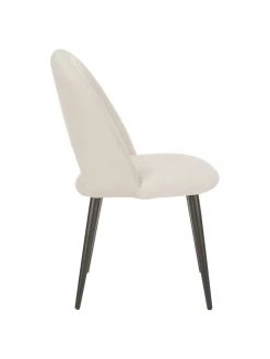 Westwing Collection Samt-Polsterstuhl Rachel in Beige, B 53 x T 57 cm 13 Westwing Collection Samt-Polsterstuhl Rachel in Beige, B 53 x T 57 cm -Esszimmer Verkäufe Samt Polsterstuhl Rachel in Beige 5