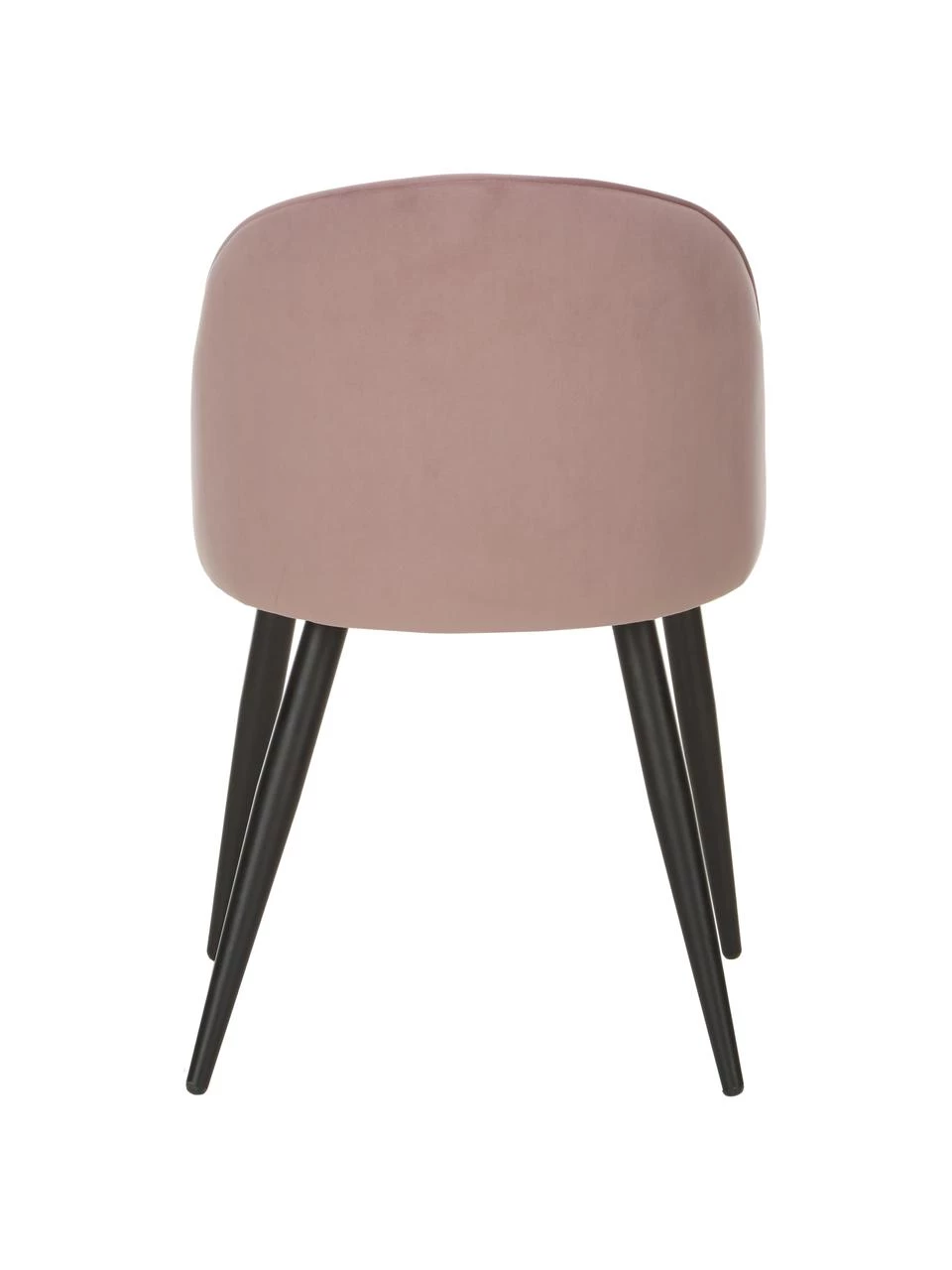 Westwing Collection Samt-Polsterstühle Amy in Rosa, 2 Stück, B 51 x T 55 cm 8 Westwing Collection Samt-Polsterstühle Amy in Rosa, 2 Stück, B 51 x T 55 cm – Bild 6