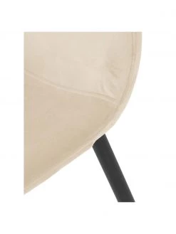 Westwing Collection Samt-Polsterstühle Karla in Cremeweiß, 2 Stück, B 44 x T 53 cm 13 Westwing Collection Samt-Polsterstühle Karla in Cremeweiß, 2 Stück, B 44 x T 53 cm -Esszimmer Verkäufe Samt Polsterstuhle Karla in Cremeweiss 2 Stuck 5