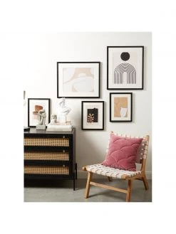 Westwing Collection Schubladenkommode Vienna mit Wiener Geflecht in Schwarz, B 105 x H 78 cm -Esszimmer Verkäufe Schubladenkommode Vienna mit Wiener Geflecht in Schwarz 3