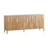 Sideboard Avourio mit geriffelter Front aus Eichenholz, 4-türig, B 200 x H 85 cm 2 Sideboard Avourio mit geriffelter Front aus Eichenholz, 4-türig, B 200 x H 85 cm -Esszimmer Verkäufe Sideboard Avourio mit geriffelter Front aus Eichenholz 4 turig