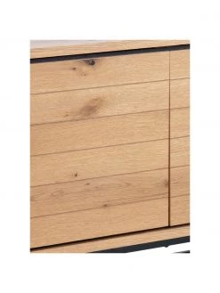 Sideboard Dalarna mit T&uuml;ren und Eichenholzfurnier, B 197 x H 76 cm -Esszimmer Verkäufe Sideboard Dalarna mit Turen und Eichenholzfurnier 5