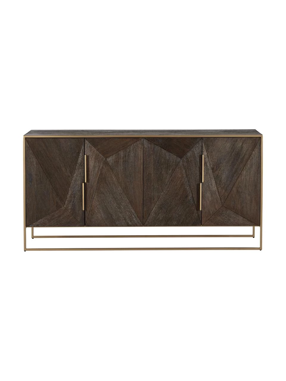 Westwing Collection Sideboard Harry mit Türen aus massivem Mangoholz, B 175 x H 85 cm 7 Westwing Collection Sideboard Harry mit Türen aus massivem Mangoholz, B 175 x H 85 cm – Bild 5
