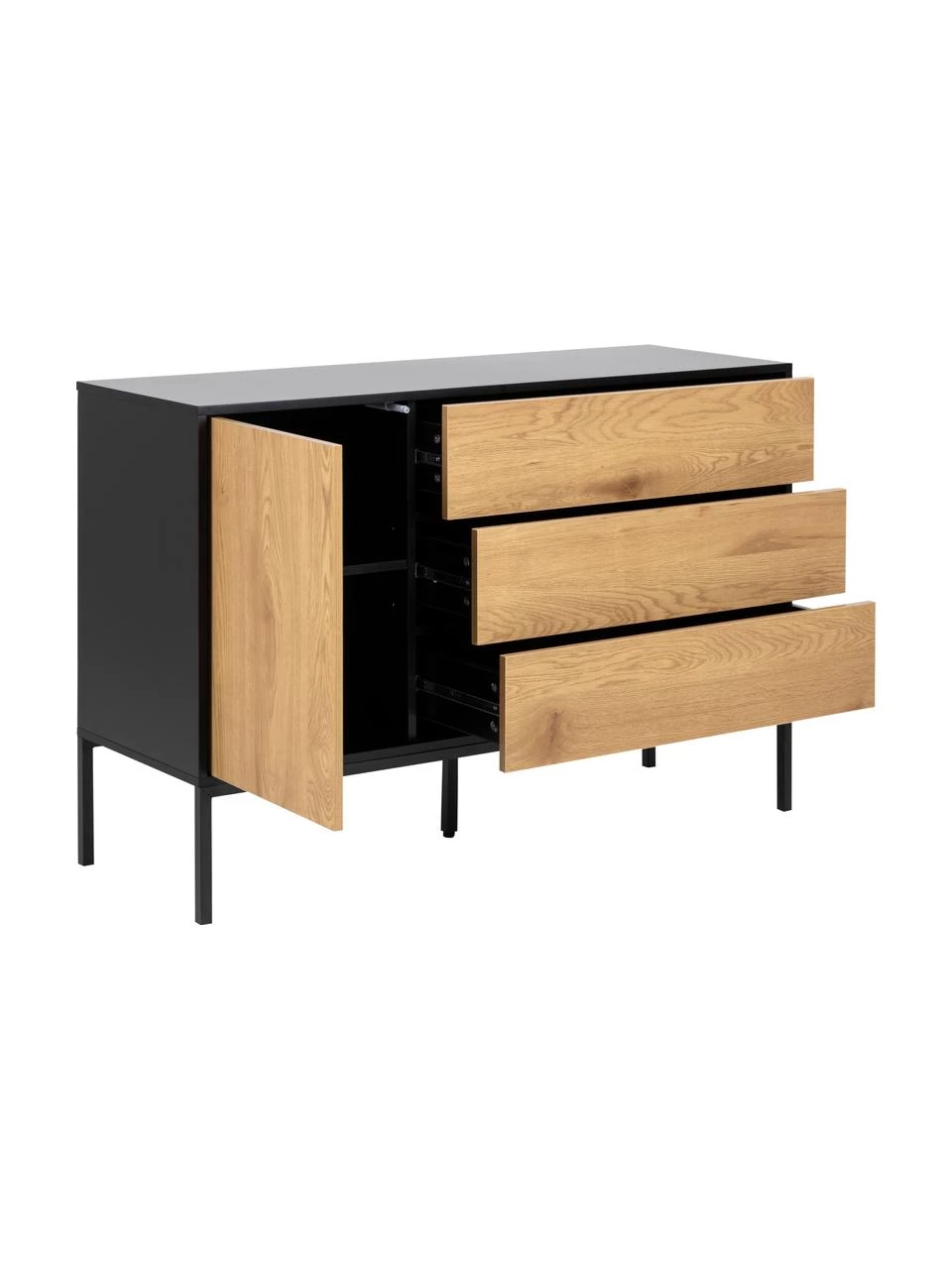 Sideboard Seaford aus Holz und Metall, B 120 x H 82 cm 7 Sideboard Seaford aus Holz und Metall, B 120 x H 82 cm – Bild 5