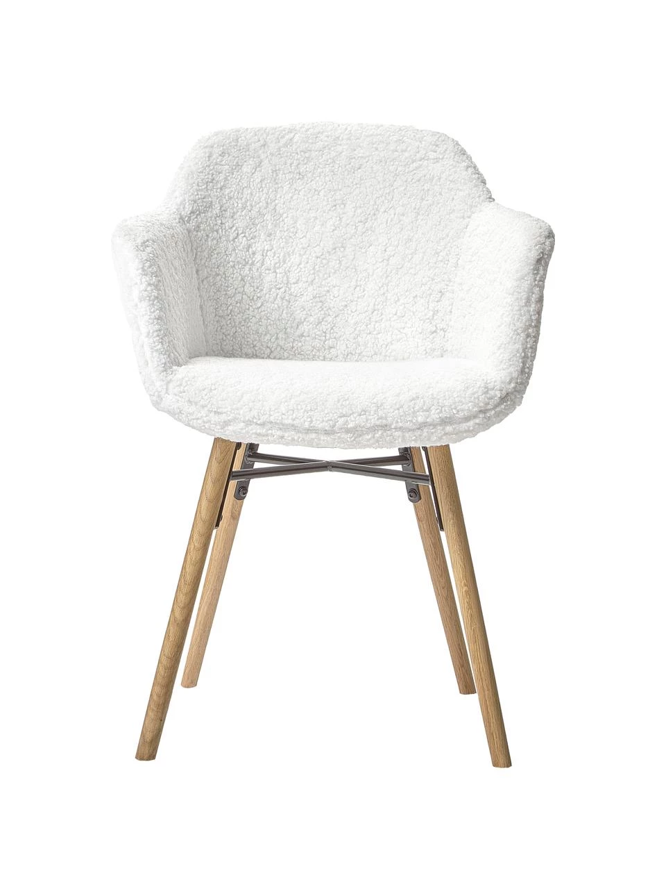Westwing Collection Teddy-Armlehnstuhl Fiji mit schmaler Sitzschale, B 59 x H 84 cm 7 Westwing Collection Teddy-Armlehnstuhl Fiji mit schmaler Sitzschale, B 59 x H 84 cm – Bild 5