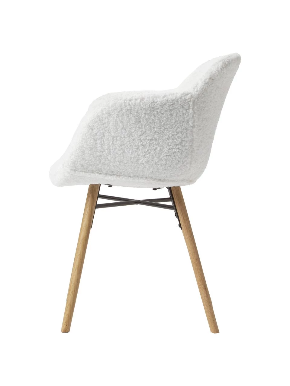 Westwing Collection Teddy-Armlehnstuhl Fiji mit schmaler Sitzschale, B 59 x H 84 cm 8 Westwing Collection Teddy-Armlehnstuhl Fiji mit schmaler Sitzschale, B 59 x H 84 cm – Bild 6