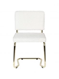 Zuiver Teddy-Freischwinger Kink in Weiß, B 48 x T 48 cm -Esszimmer Verkäufe Teddy Freischwinger Kink in Weiss 3