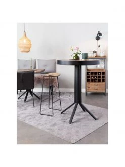 Esszimmer Verkäufe 22 Esszimmer Verkäufe -Esszimmer Verkäufe Thekenhocker Tangle aus Teakholz und Metall 1