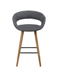 Thekenstühle Grace in Grau, 2 Stück, B 56 x H 87 cm 11 Thekenstühle Grace in Grau, 2 Stück, B 56 x H 87 cm -Esszimmer Verkäufe Thekenstuhle Grace in Grau 2 Stuck 3