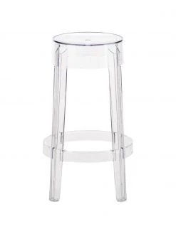 Kartell Transparenter Thekenhocker Charles Ghost, Ø 46 x H 65 cm 10 Kartell Transparenter Thekenhocker Charles Ghost, Ø 46 x H 65 cm -Esszimmer Verkäufe Transparenter Thekenhocker Charles Ghost 2