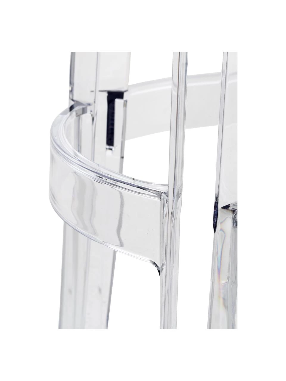 Kartell Transparenter Thekenhocker Charles Ghost, Ø 46 x H 65 cm 7 Kartell Transparenter Thekenhocker Charles Ghost, Ø 46 x H 65 cm – Bild 5