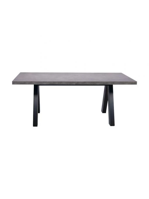 Verlängerbarer Esstisch Apex in Betonoptik, 200 - 250 x 100 cm, B 200 bis 250 x T 100 cm 4 Verlängerbarer Esstisch Apex in Betonoptik, 200 - 250 x 100 cm, B 200 bis 250 x T 100 cm -Esszimmer Verkäufe Verlangerbarer Esstisch Apex in Betonoptik 200 250 x 100 cm