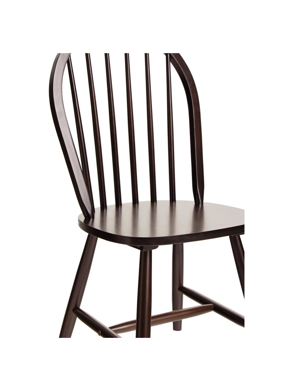 Westwing Collection Windsor-Holzstühle Megan in Dunkelbraun, 2 Stück, B 46 x T 51 cm 8 Westwing Collection Windsor-Holzstühle Megan in Dunkelbraun, 2 Stück, B 46 x T 51 cm – Bild 6