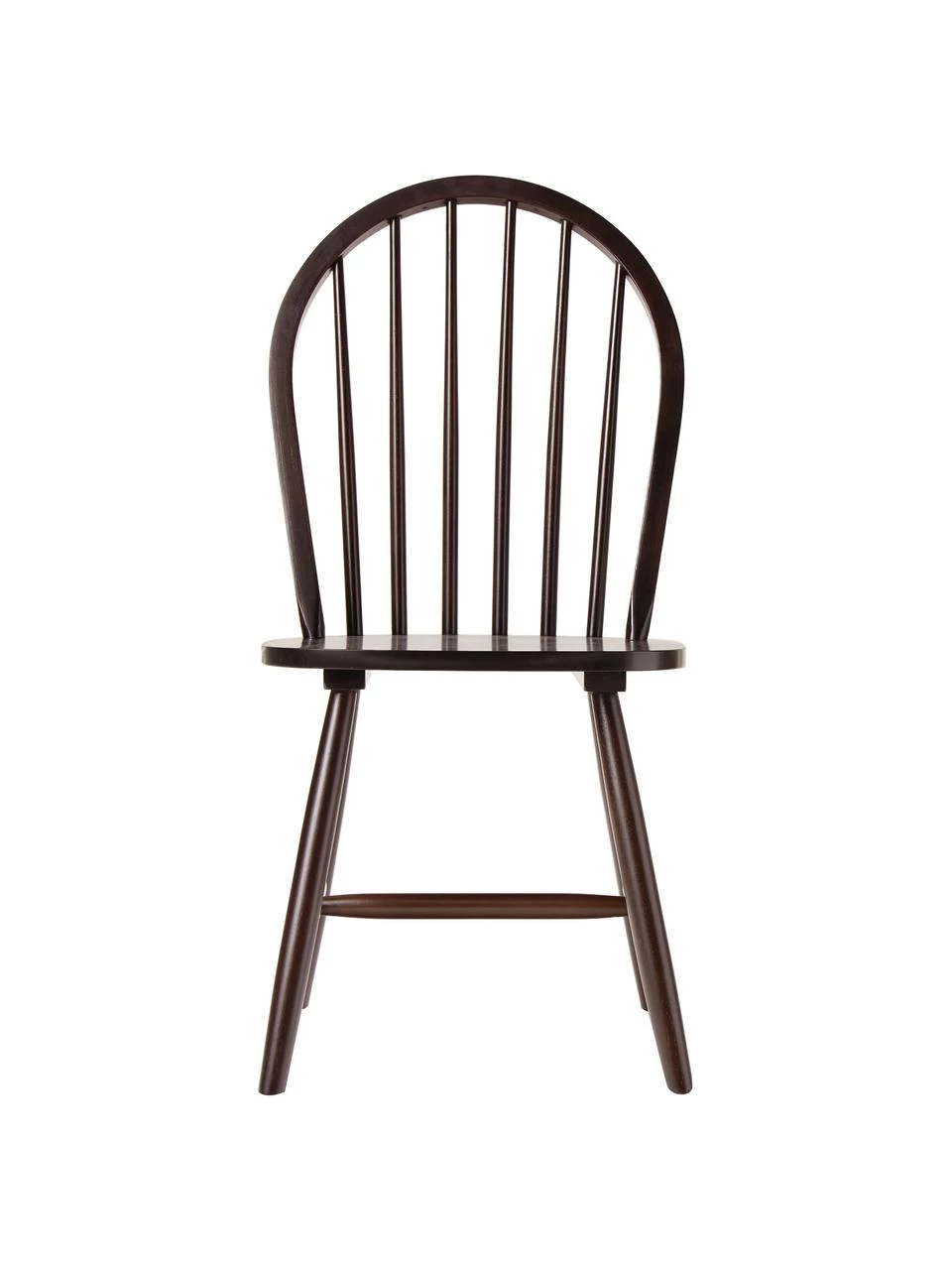 Westwing Collection Windsor-Holzstühle Megan in Dunkelbraun, 2 Stück, B 46 x T 51 cm 5 Westwing Collection Windsor-Holzstühle Megan in Dunkelbraun, 2 Stück, B 46 x T 51 cm – Bild 3