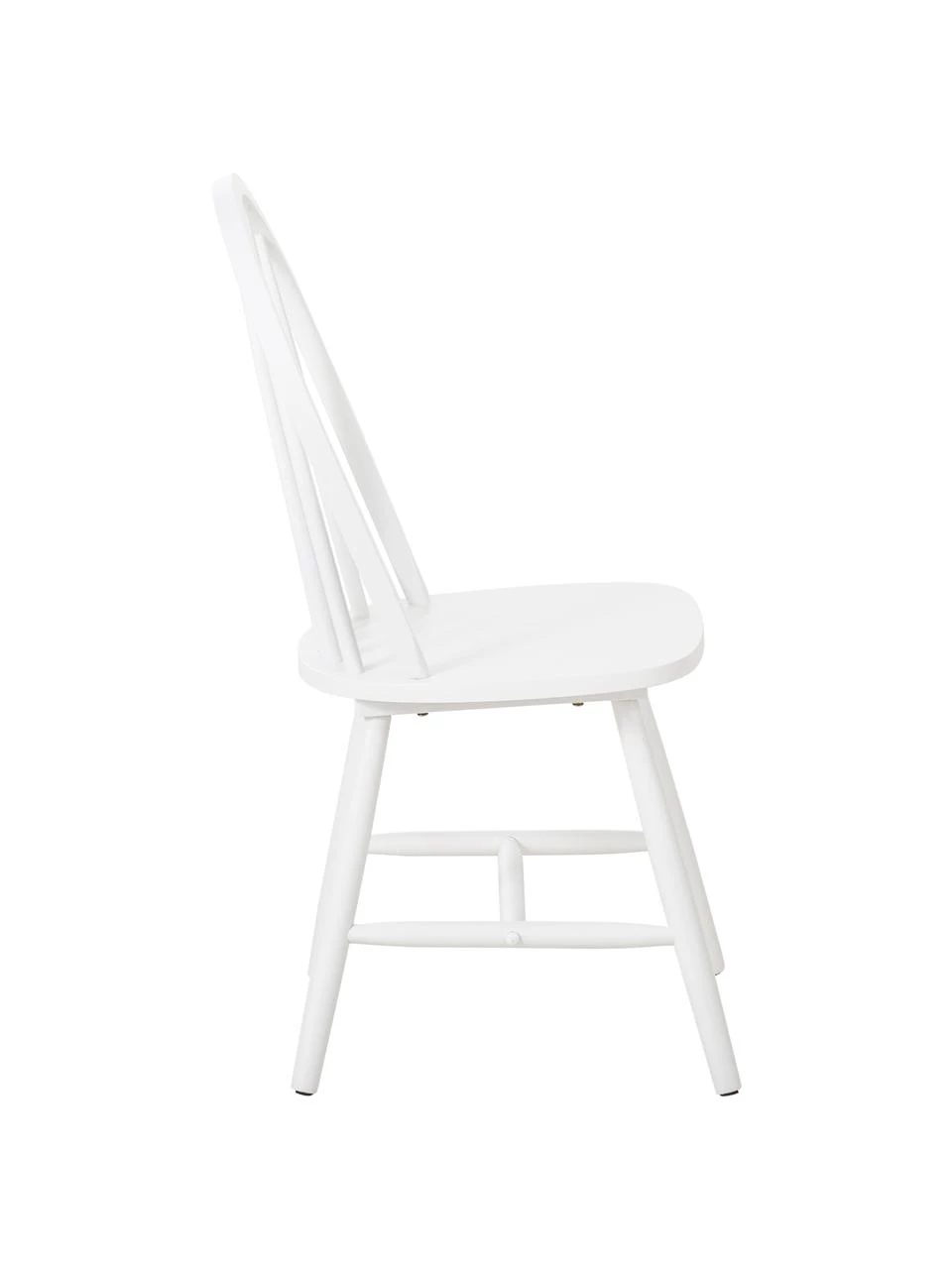 Westwing Collection Windsor-Holzstühle Megan in Weiß, 2 Stück, B 46 x T 51 cm 7 Westwing Collection Windsor-Holzstühle Megan in Weiß, 2 Stück, B 46 x T 51 cm – Bild 5