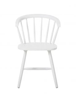 Westwing Collection Windsor-Holzst&uuml;hle Megan in Wei&szlig;, 2 St&uuml;ck, B 53 x T 52 cm -Esszimmer Verkäufe Windsor Holzstuhle Megan in Weiss 2 Stuck 4